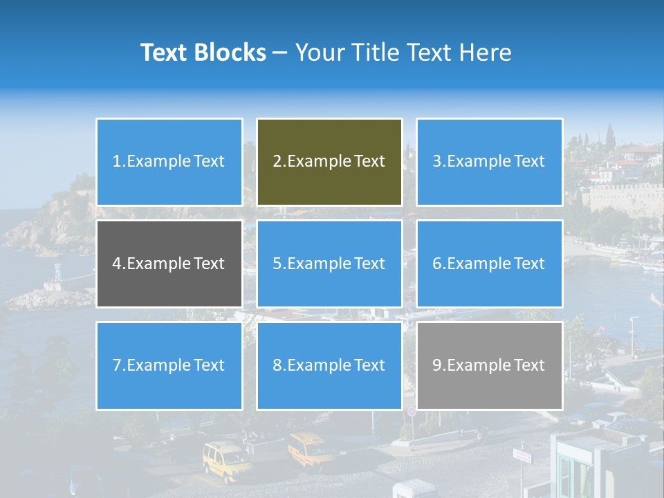 Tourist Traditional Marina PowerPoint Template