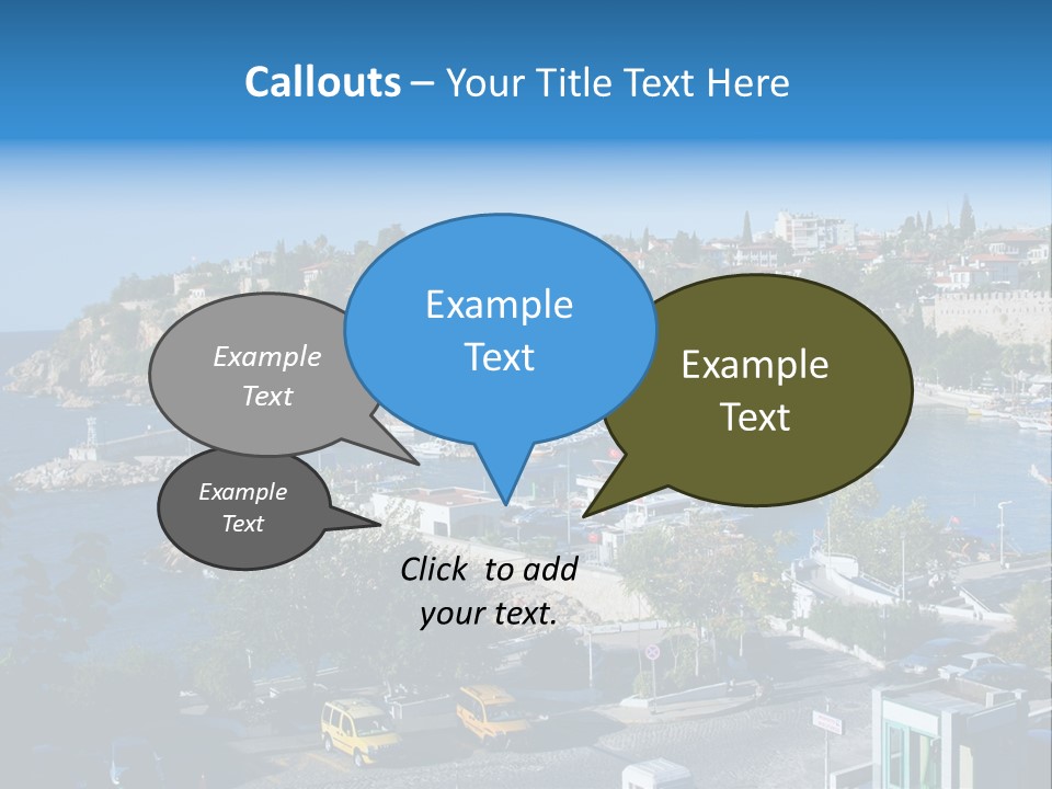 Tourist Traditional Marina PowerPoint Template