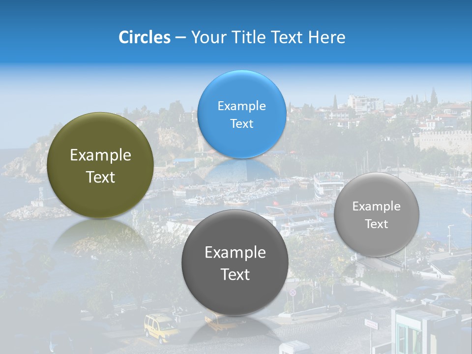 Tourist Traditional Marina PowerPoint Template