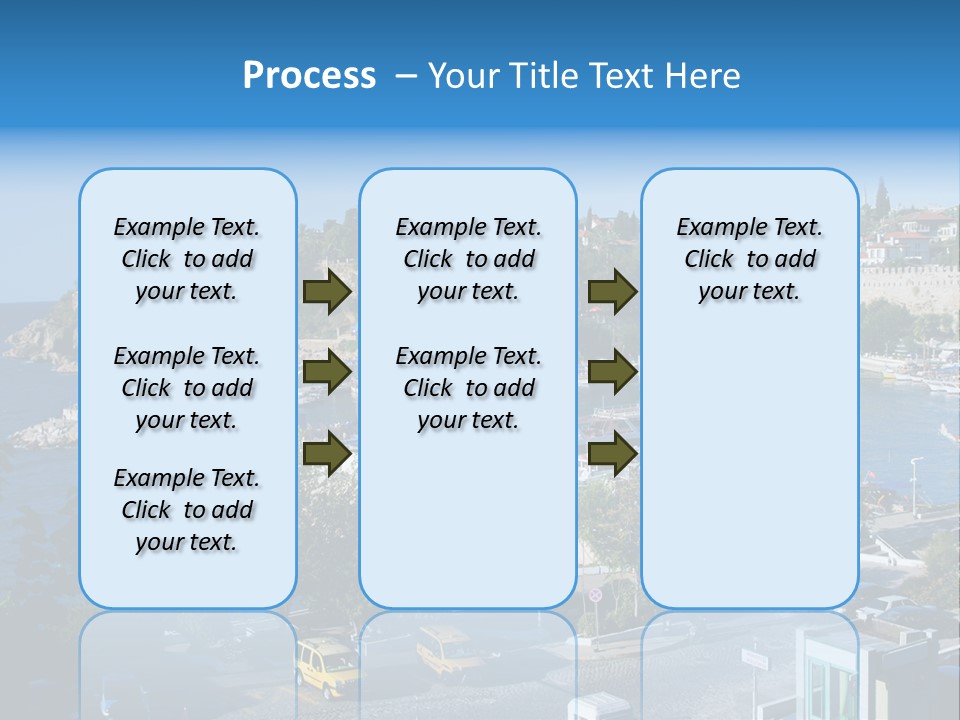 Tourist Traditional Marina PowerPoint Template