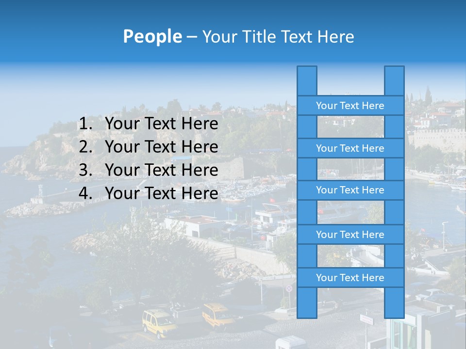 Tourist Traditional Marina PowerPoint Template