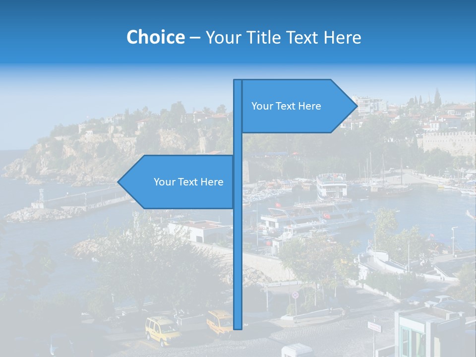 Tourist Traditional Marina PowerPoint Template