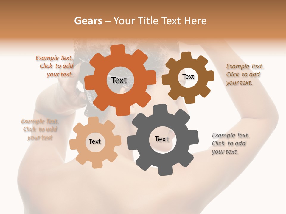 Background Young Bath PowerPoint Template