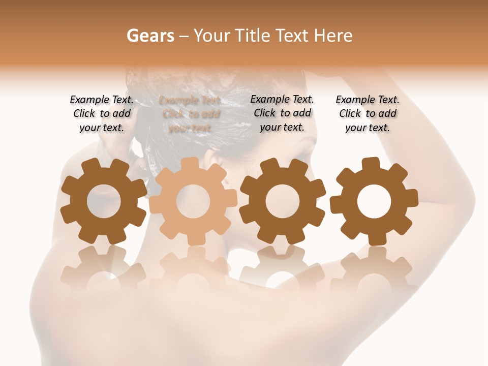 Background Young Bath PowerPoint Template