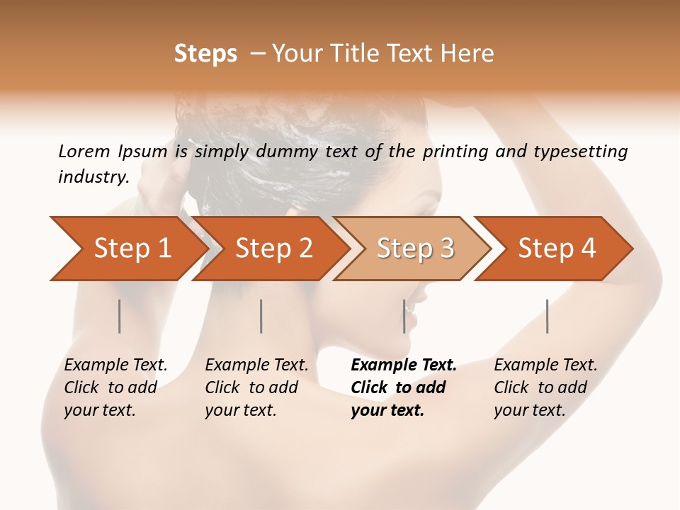 Background Young Bath PowerPoint Template