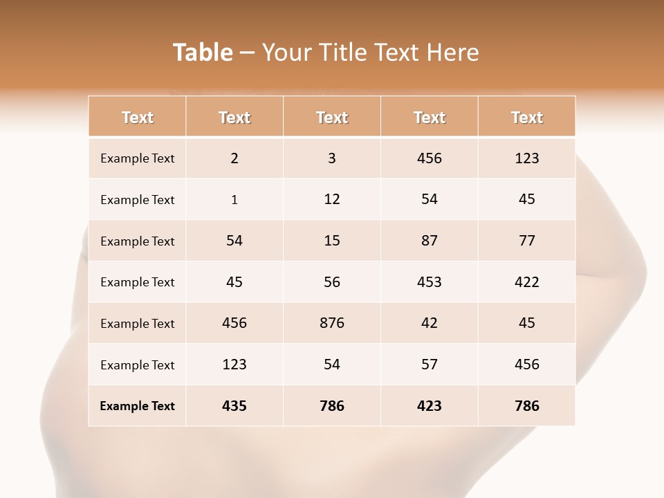 Background Young Bath PowerPoint Template