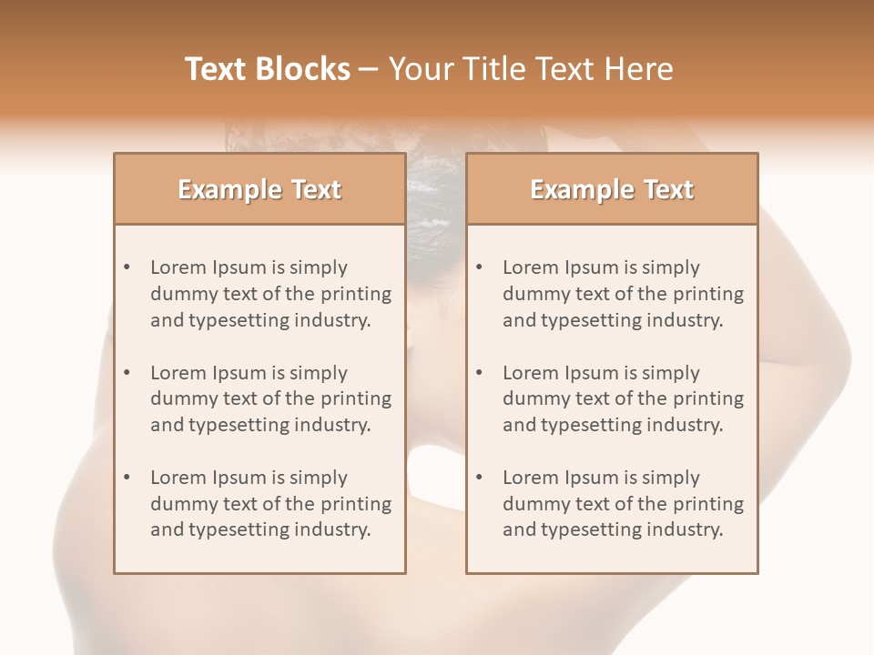 Background Young Bath PowerPoint Template