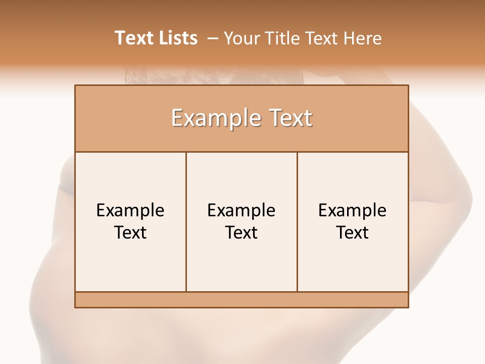 Background Young Bath PowerPoint Template