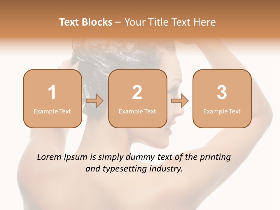 Background Young Bath PowerPoint Template