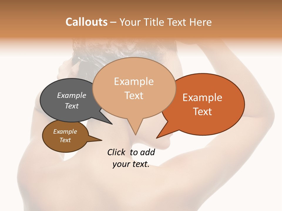 Background Young Bath PowerPoint Template