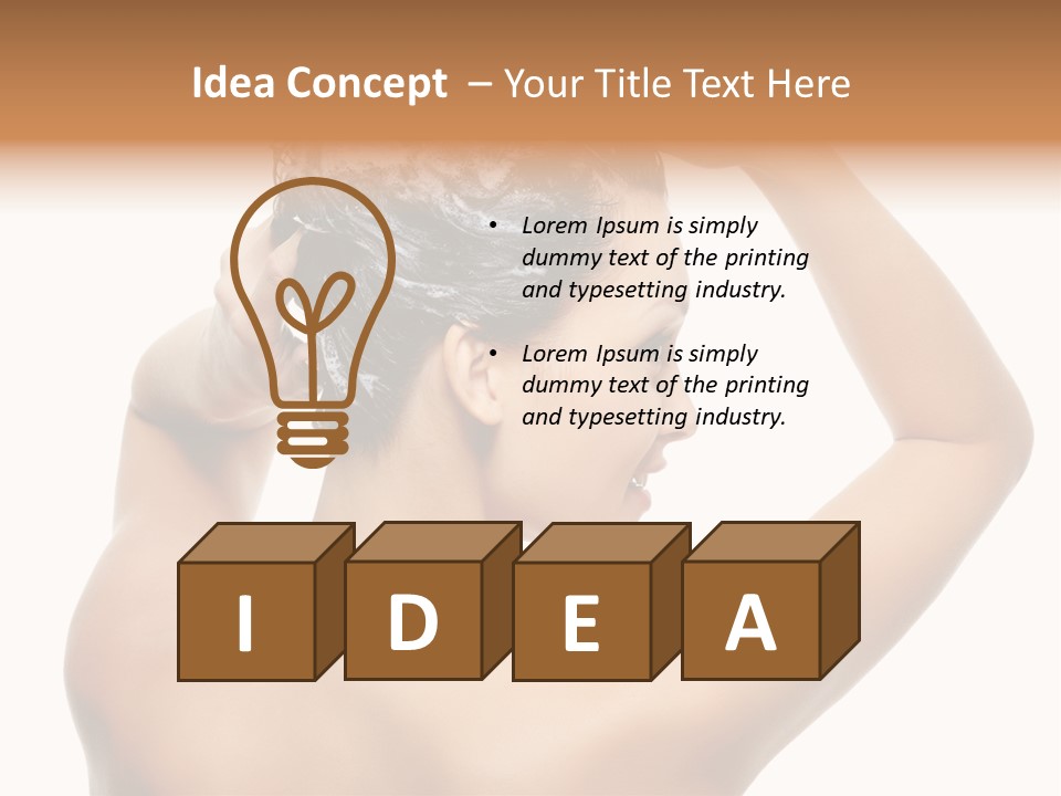 Background Young Bath PowerPoint Template