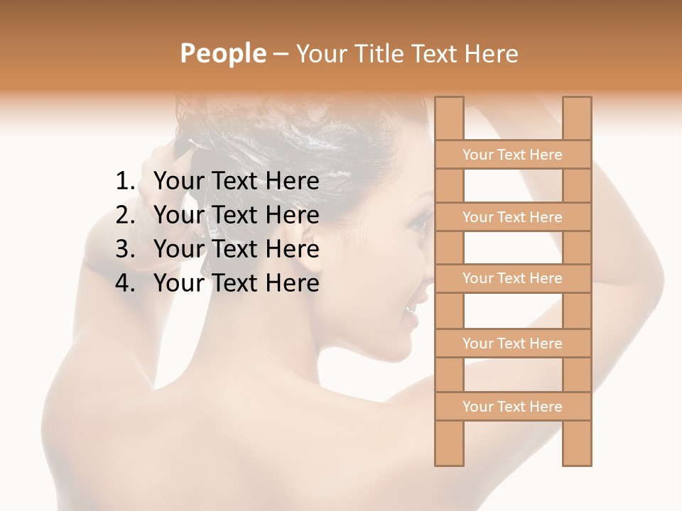 Background Young Bath PowerPoint Template