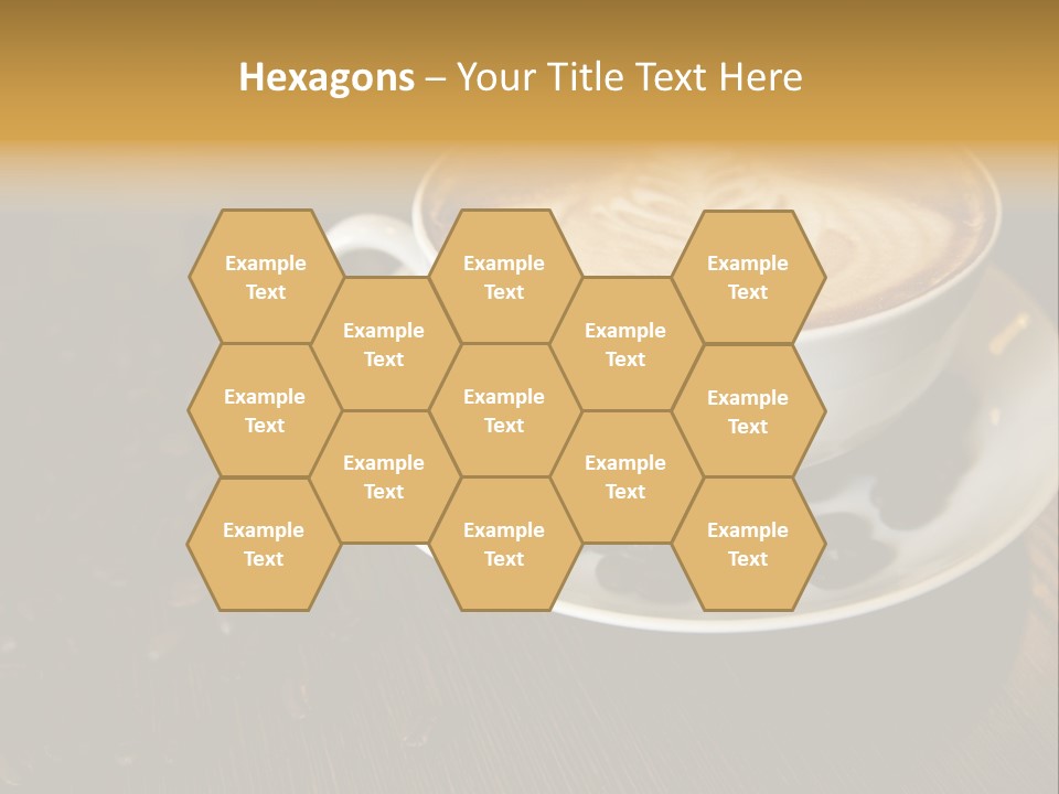 Swirl Table Breakfast PowerPoint Template