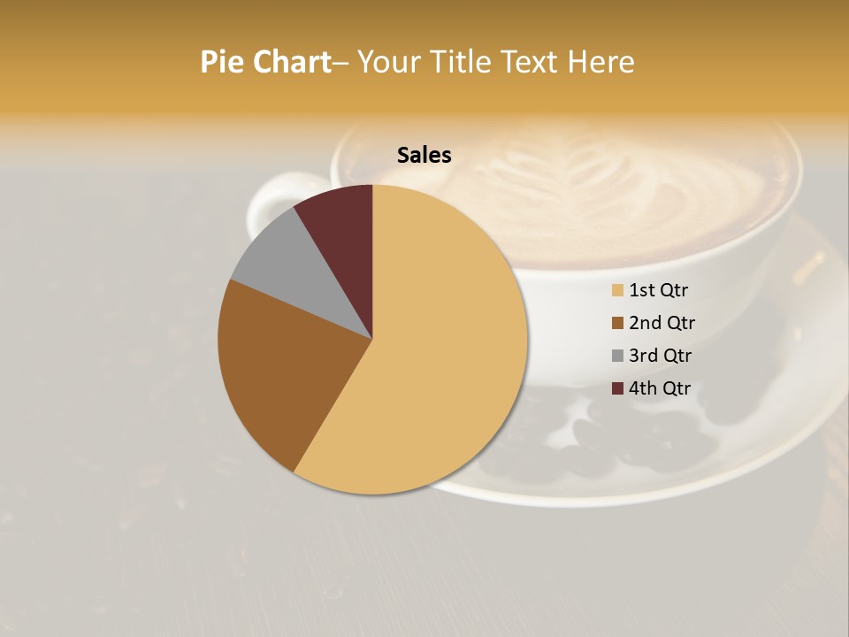 Swirl Table Breakfast PowerPoint Template