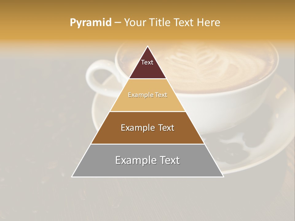 Swirl Table Breakfast PowerPoint Template