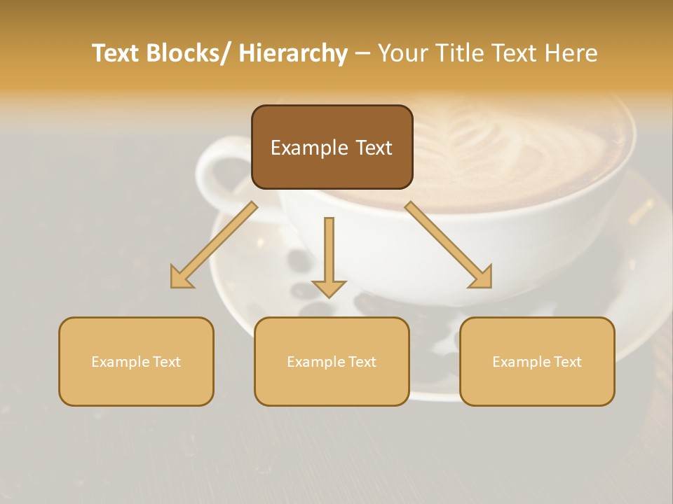 Swirl Table Breakfast PowerPoint Template