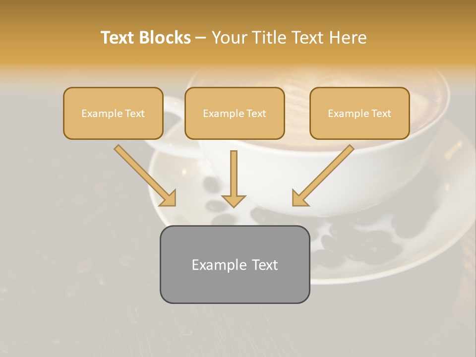Swirl Table Breakfast PowerPoint Template