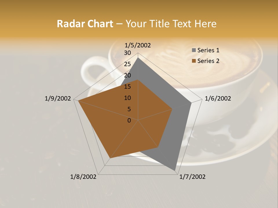 Swirl Table Breakfast PowerPoint Template