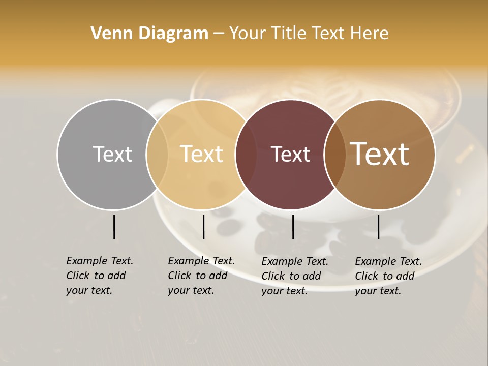 Swirl Table Breakfast PowerPoint Template