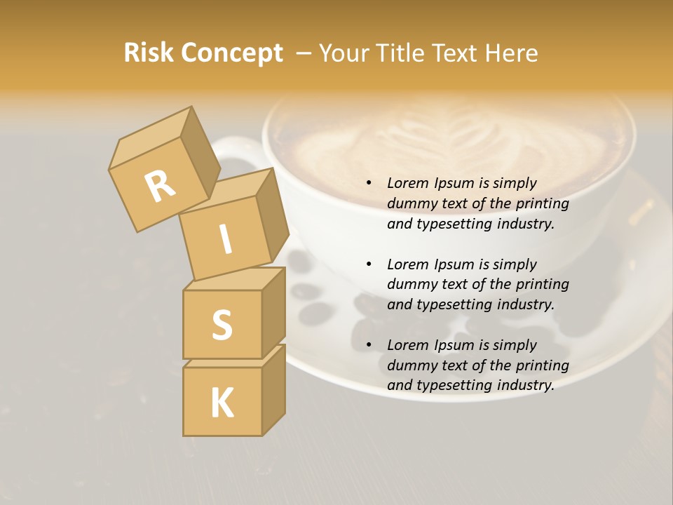Swirl Table Breakfast PowerPoint Template