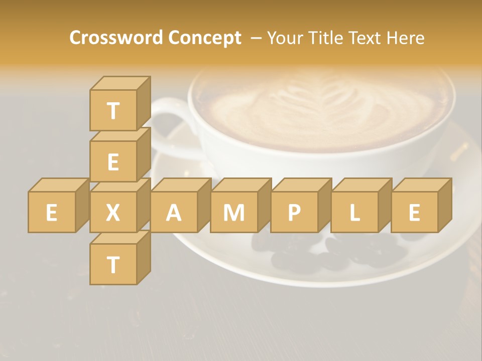 Swirl Table Breakfast PowerPoint Template