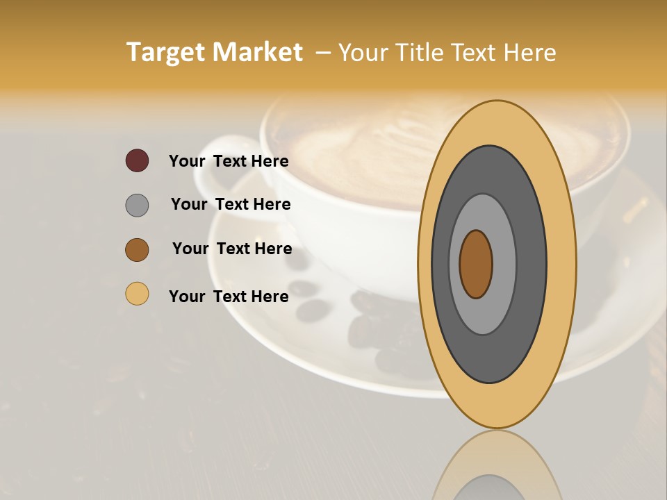 Swirl Table Breakfast PowerPoint Template