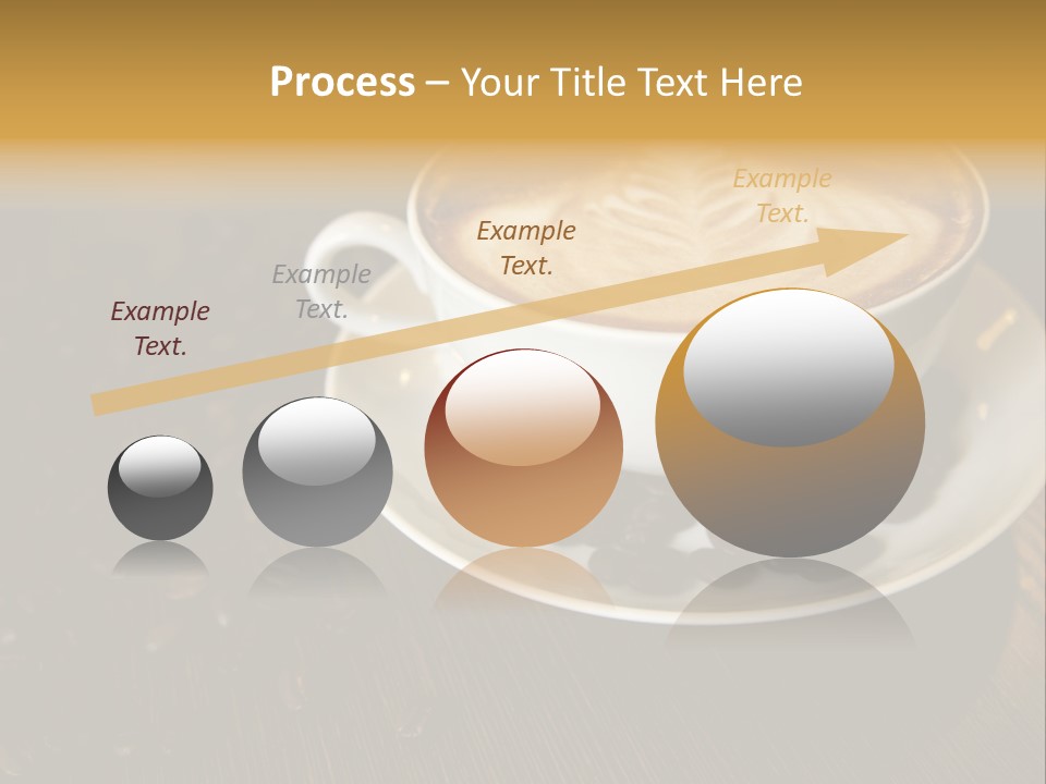 Swirl Table Breakfast PowerPoint Template