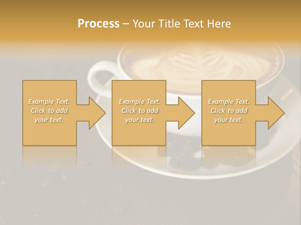 Swirl Table Breakfast PowerPoint Template