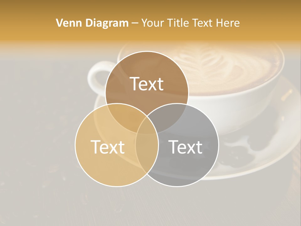 Swirl Table Breakfast PowerPoint Template