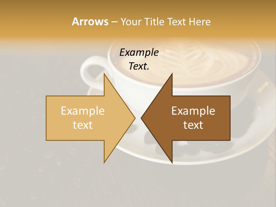 Swirl Table Breakfast PowerPoint Template