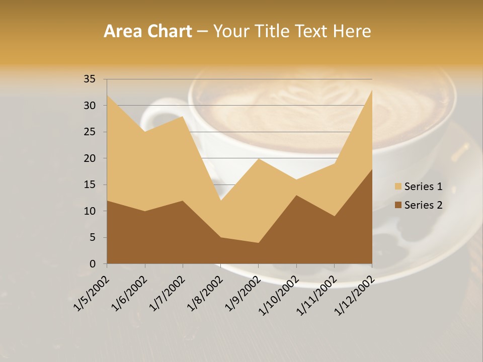 Swirl Table Breakfast PowerPoint Template