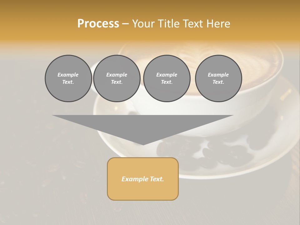 Swirl Table Breakfast PowerPoint Template