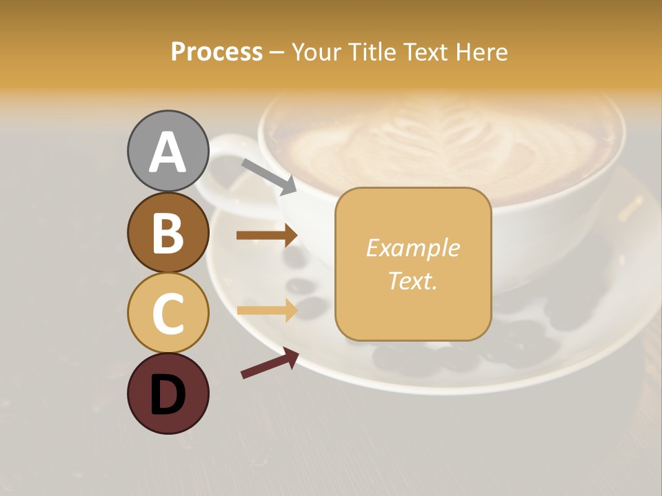 Swirl Table Breakfast PowerPoint Template