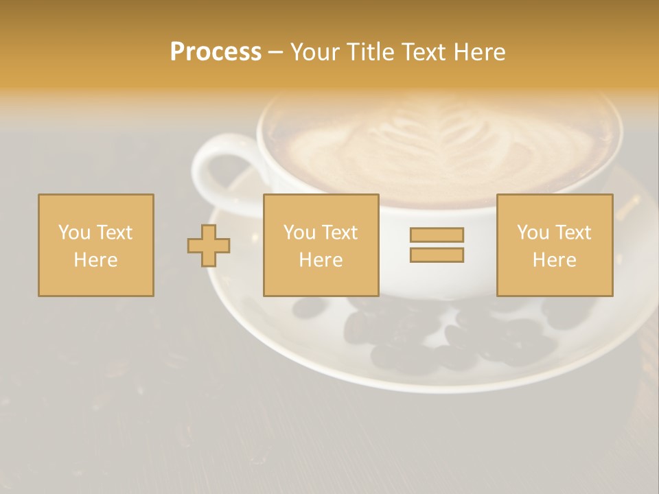Swirl Table Breakfast PowerPoint Template
