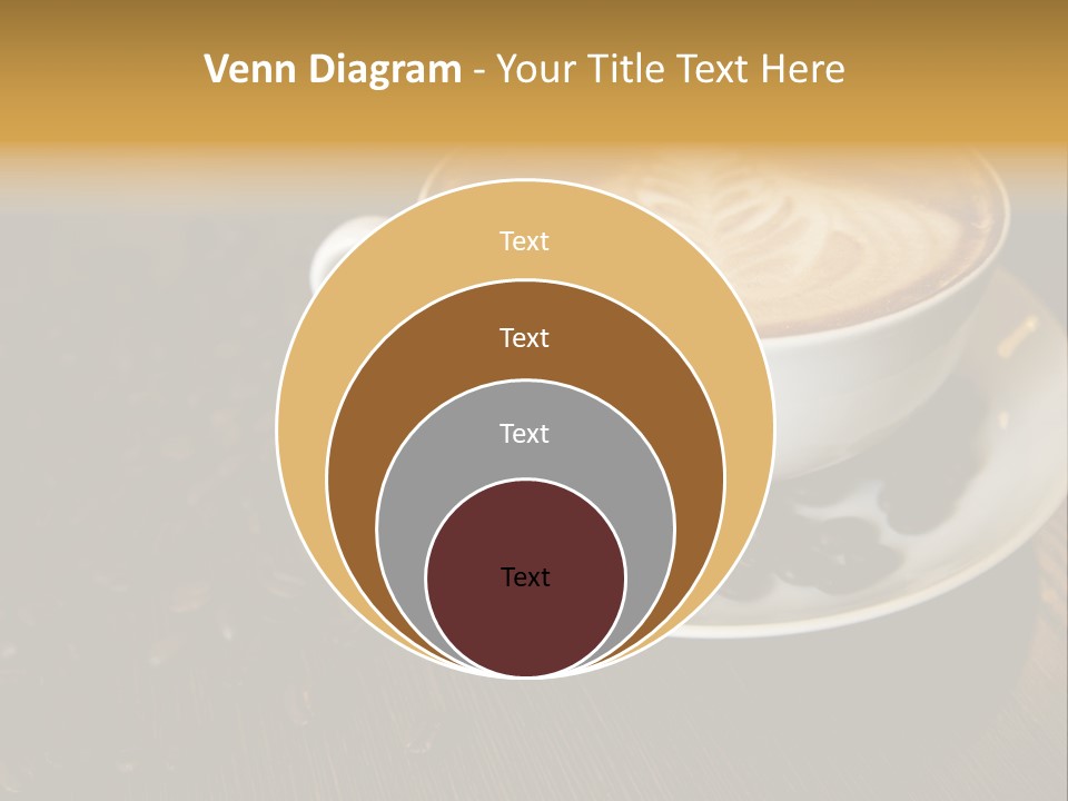 Swirl Table Breakfast PowerPoint Template