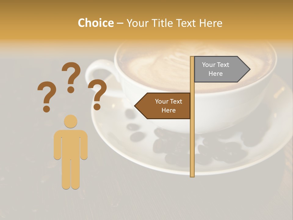 Swirl Table Breakfast PowerPoint Template