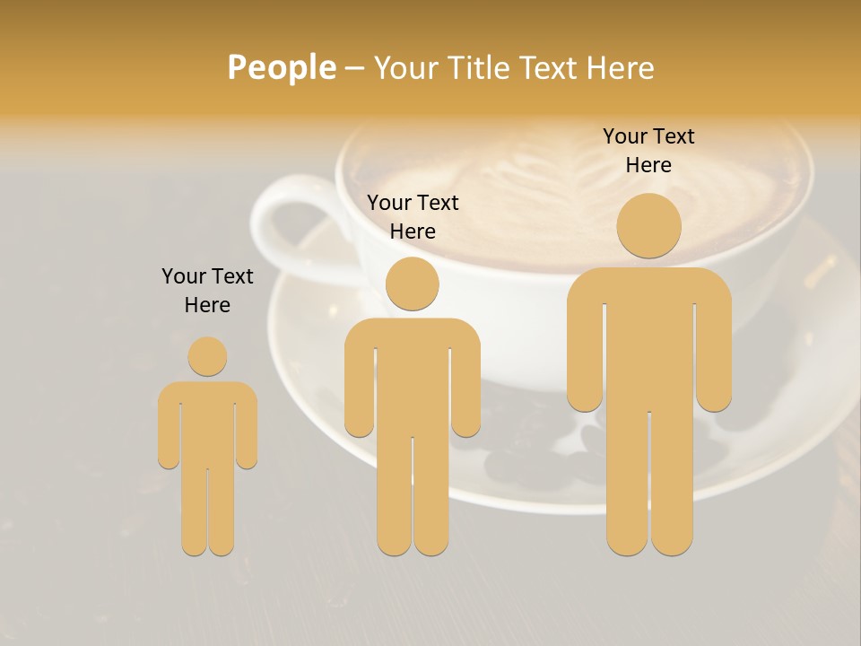 Swirl Table Breakfast PowerPoint Template