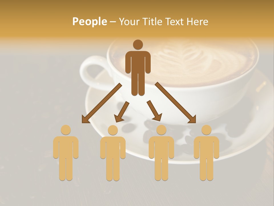 Swirl Table Breakfast PowerPoint Template