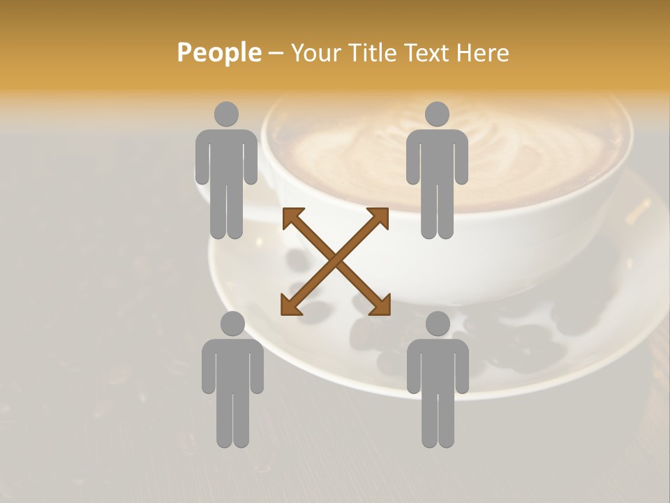 Swirl Table Breakfast PowerPoint Template