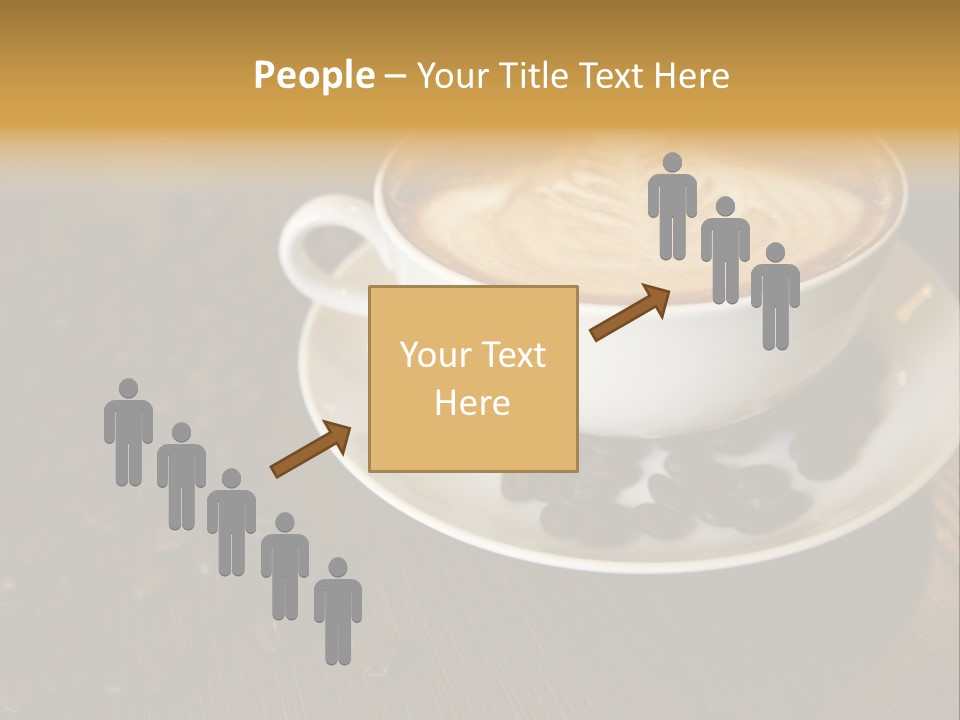 Swirl Table Breakfast PowerPoint Template