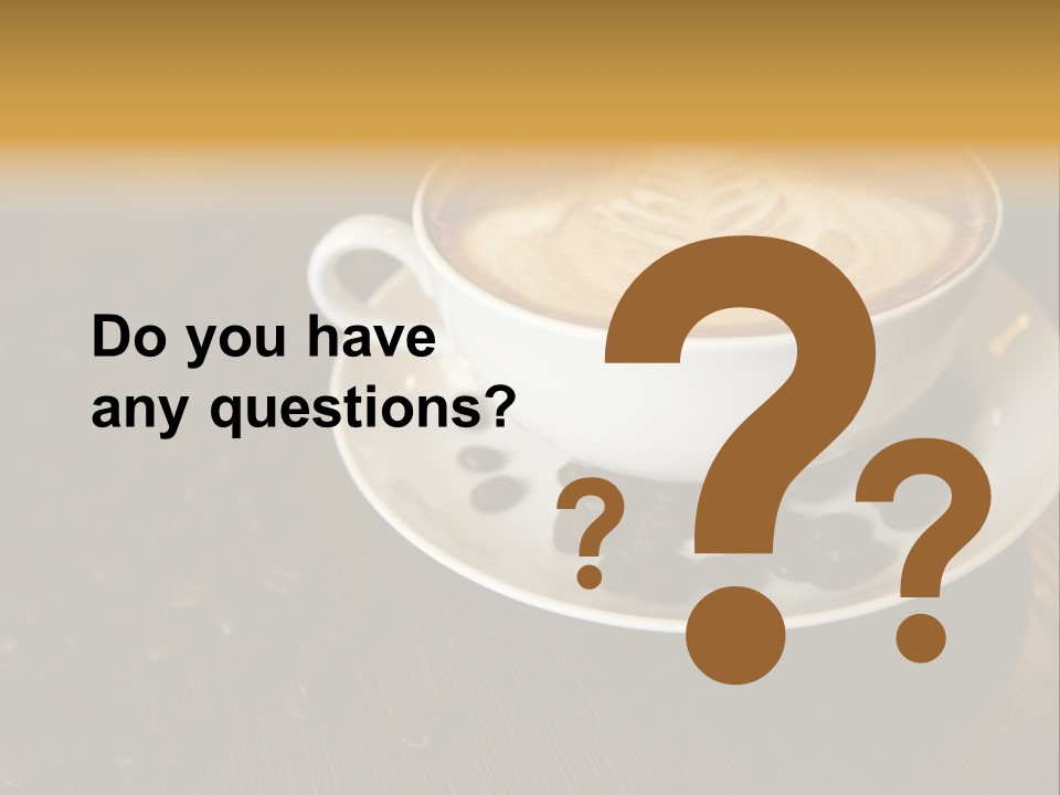 Swirl Table Breakfast PowerPoint Template