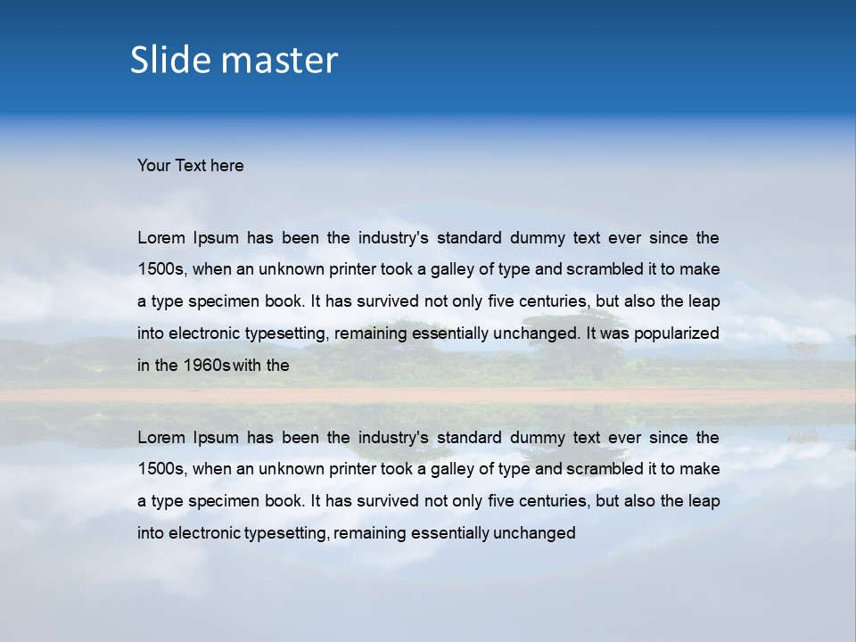 Wildlife Environment South PowerPoint Template