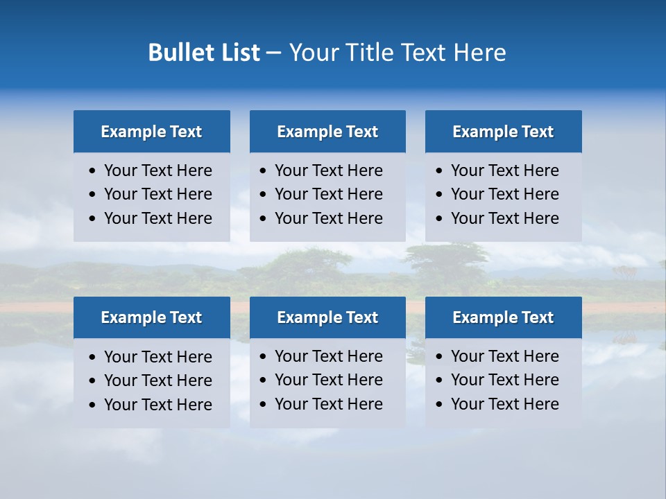 Wildlife Environment South PowerPoint Template