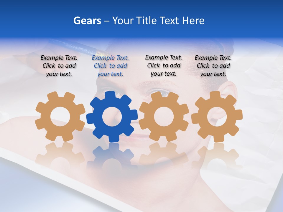 Thirties Smooth Cosmetics PowerPoint Template