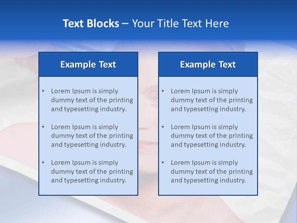 Thirties Smooth Cosmetics PowerPoint Template