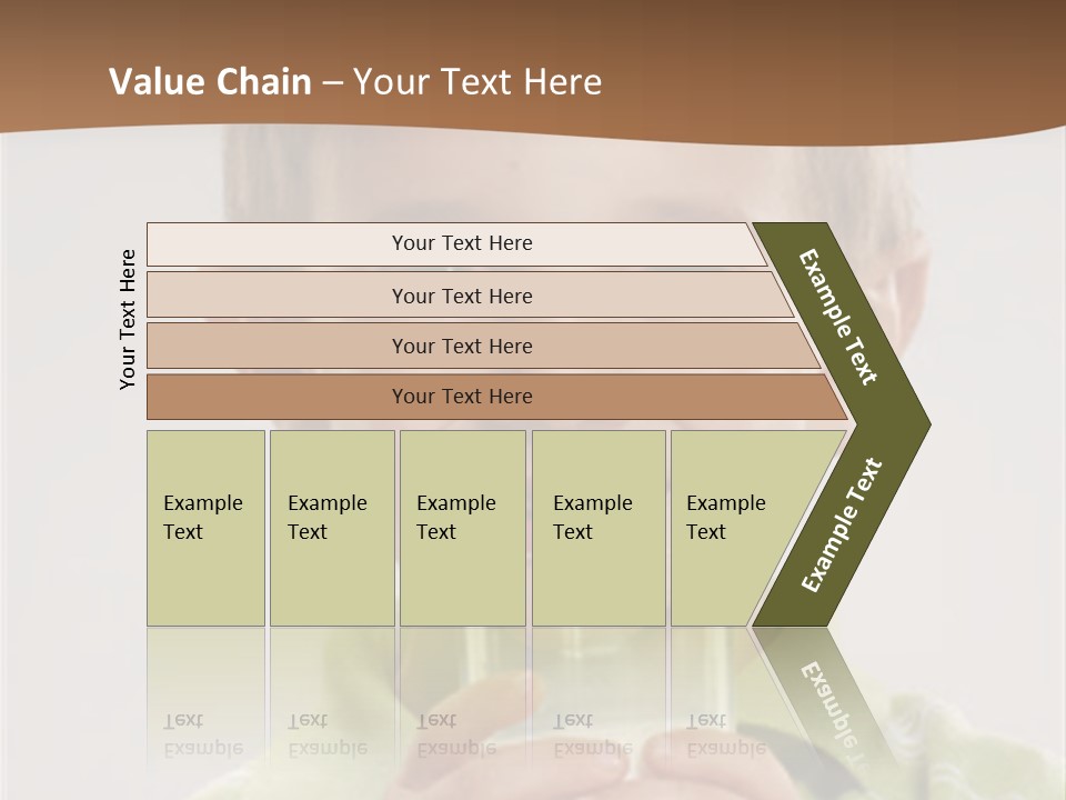 Nutrition Kid Milk Pure PowerPoint Template