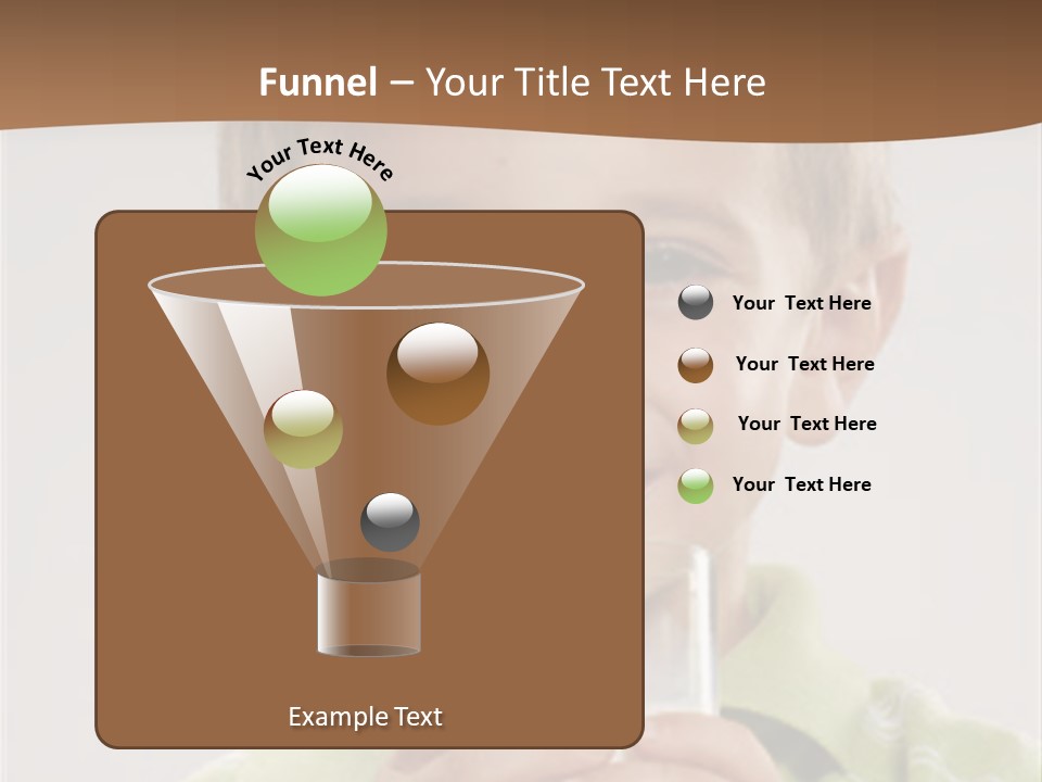 Nutrition Kid Milk Pure PowerPoint Template