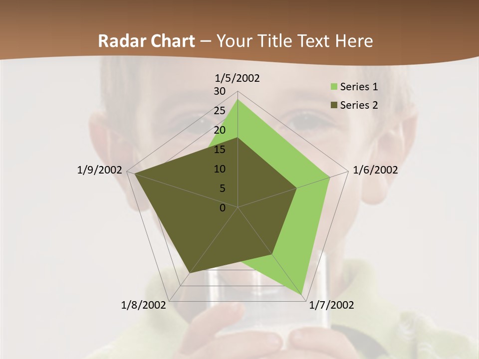 Nutrition Kid Milk Pure PowerPoint Template