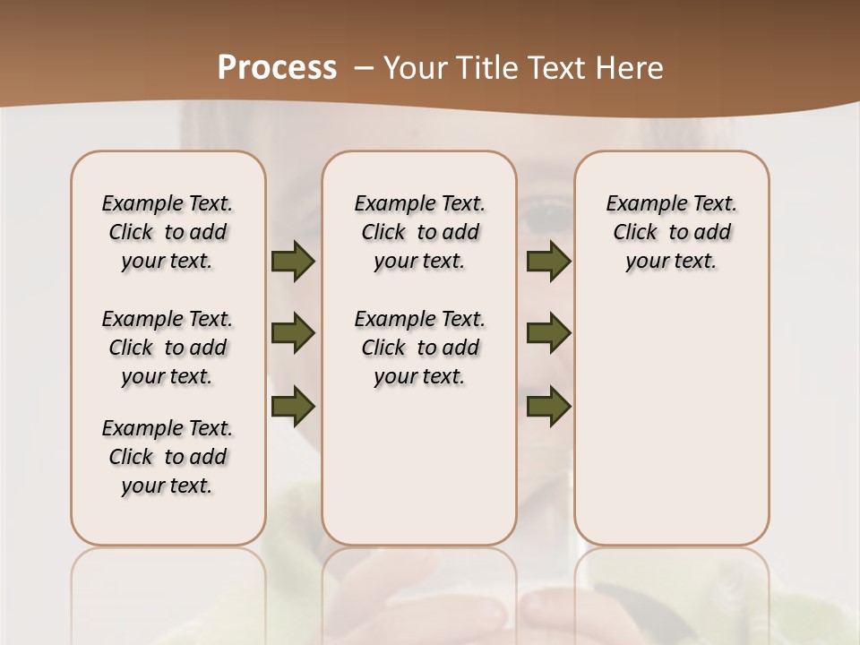 Nutrition Kid Milk Pure PowerPoint Template