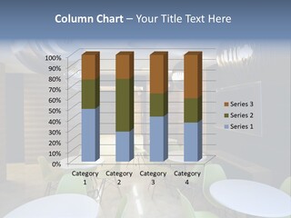 Contemporary Chair Empty PowerPoint Template